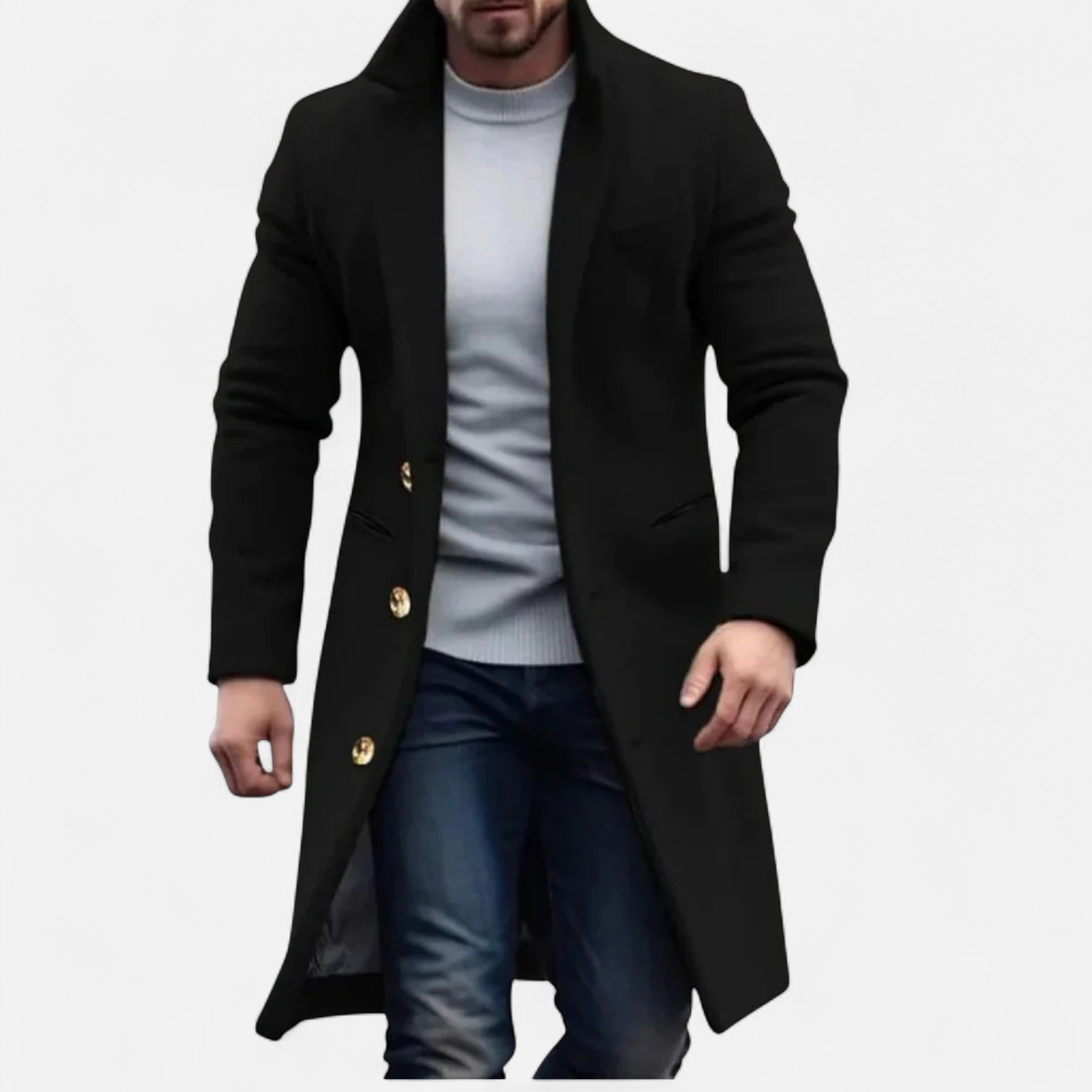 ValantoMode | Men’s Classic Overcoat
