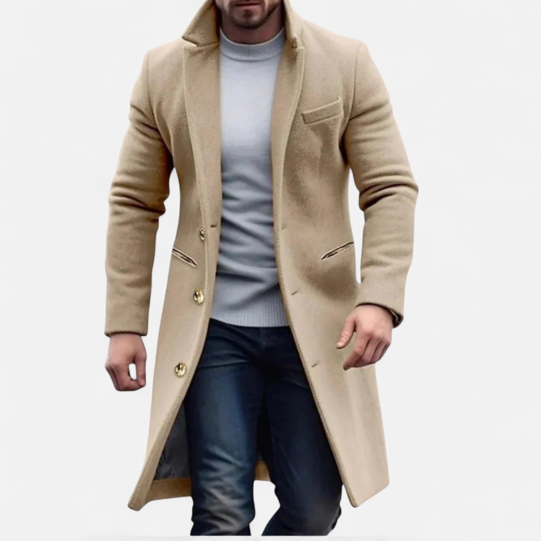 ValantoMode | Men’s Classic Overcoat