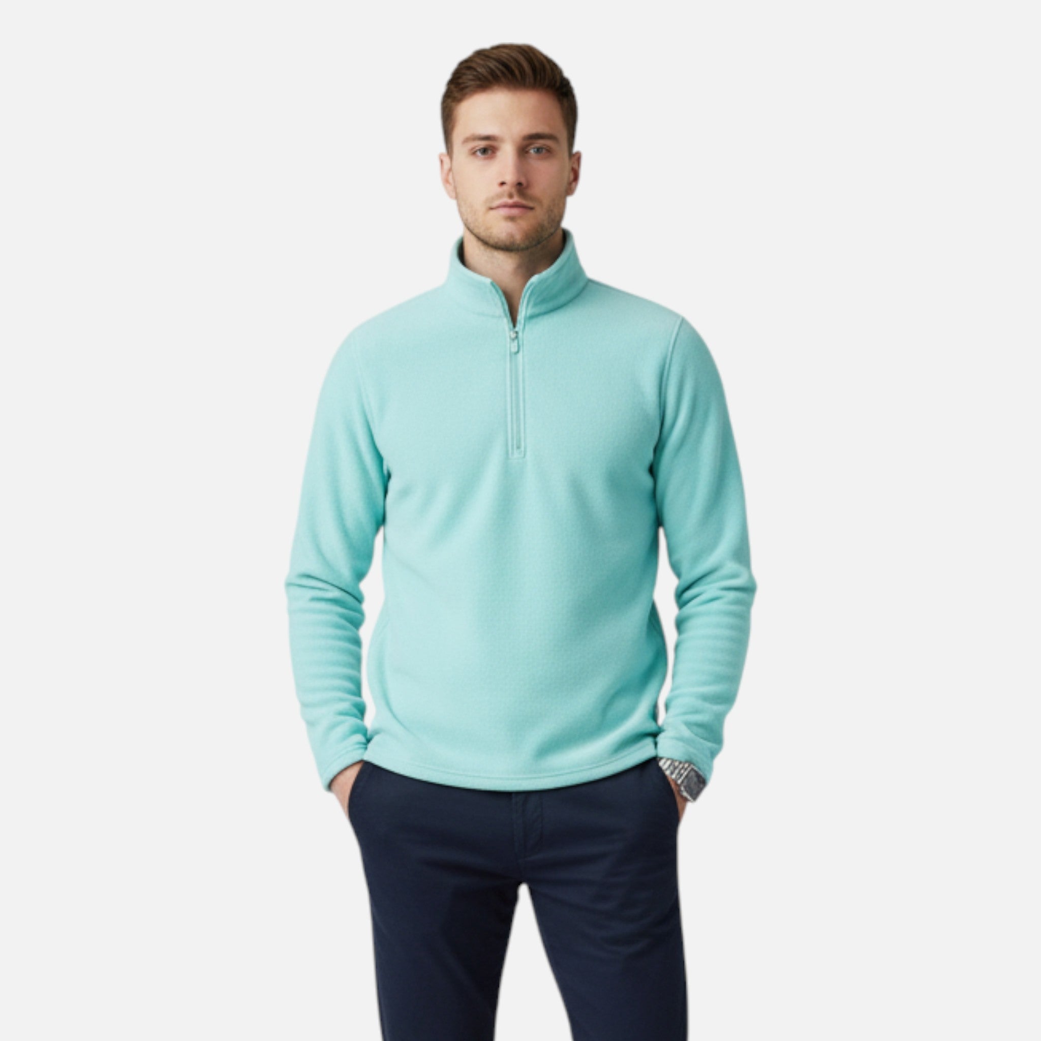 ValantoMode | Men’s Quarter-Zip Fleece Pullover