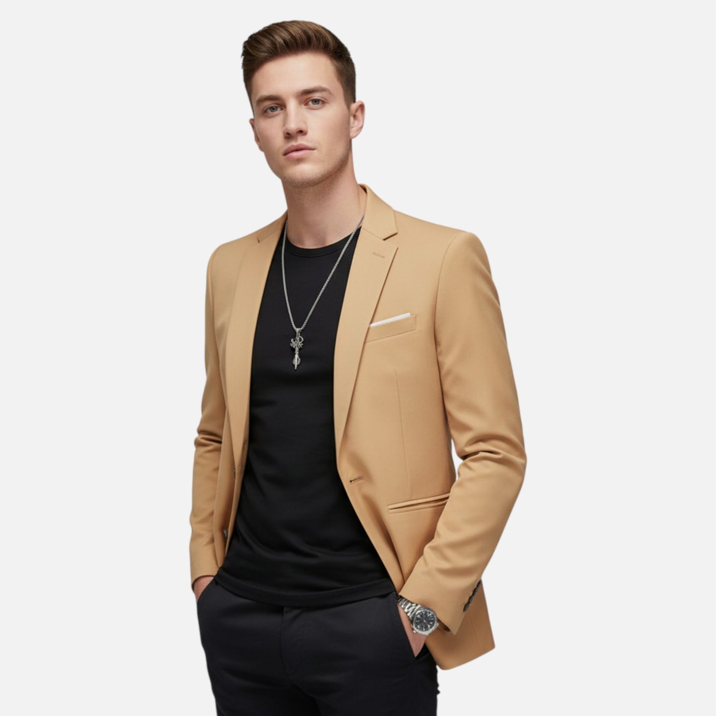 Valantomode | Men’s Tailored Casual Blazer