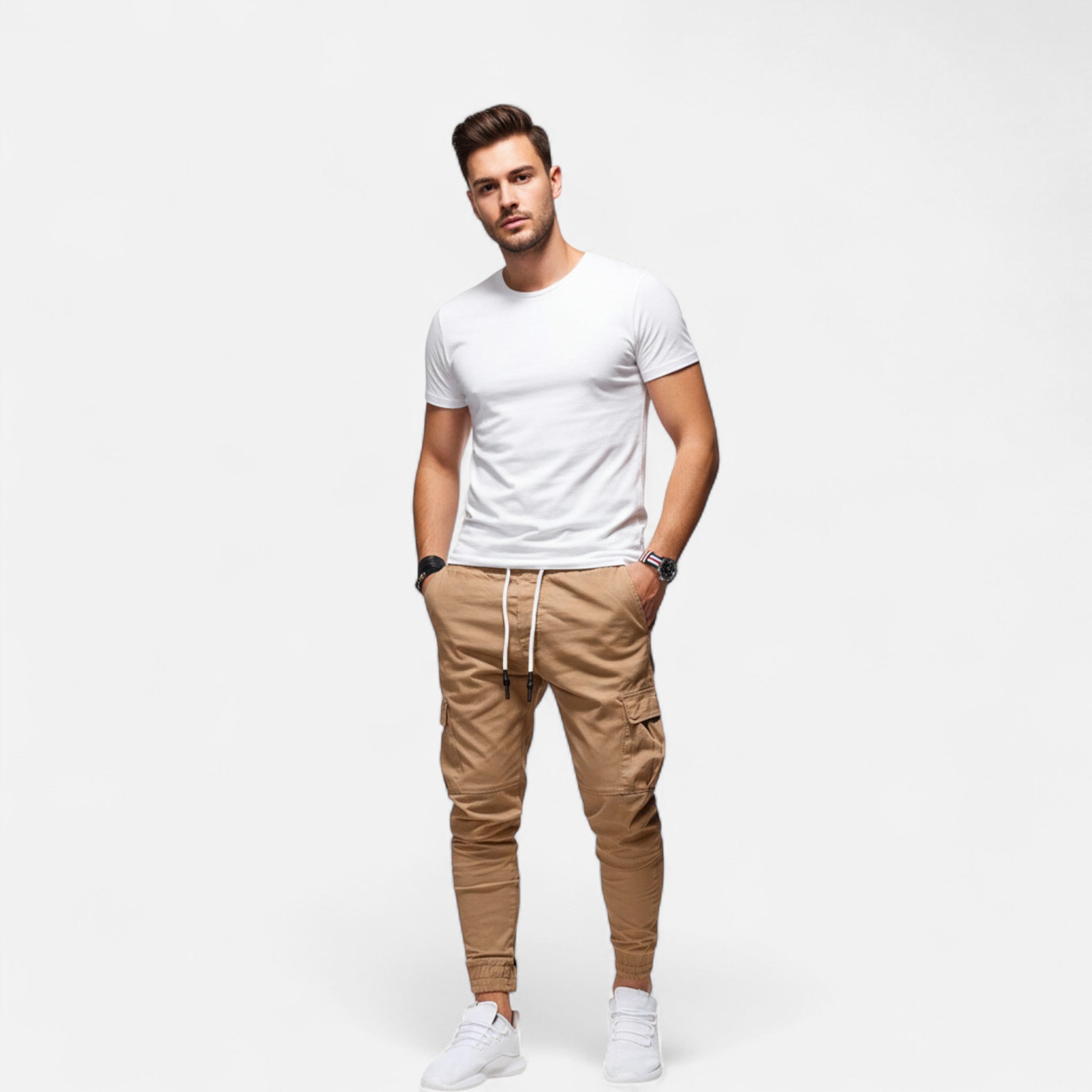 ValantoMode | Men’s Cargo Pants with Large Pockets