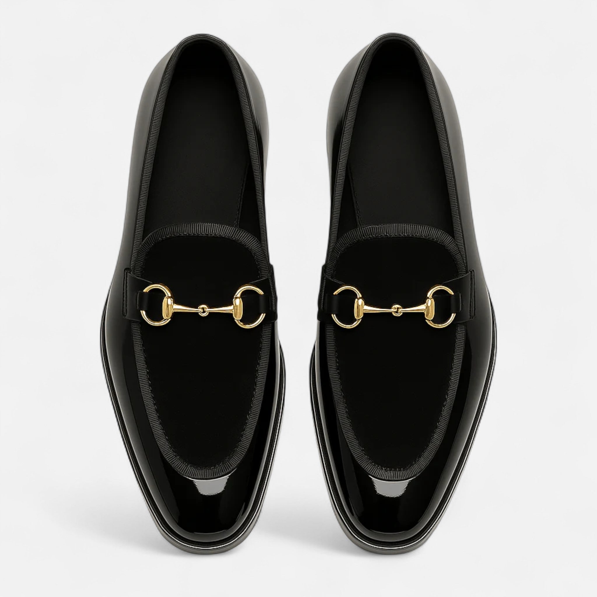 ValantoMode | Men’s Italian Leather Black Loafers