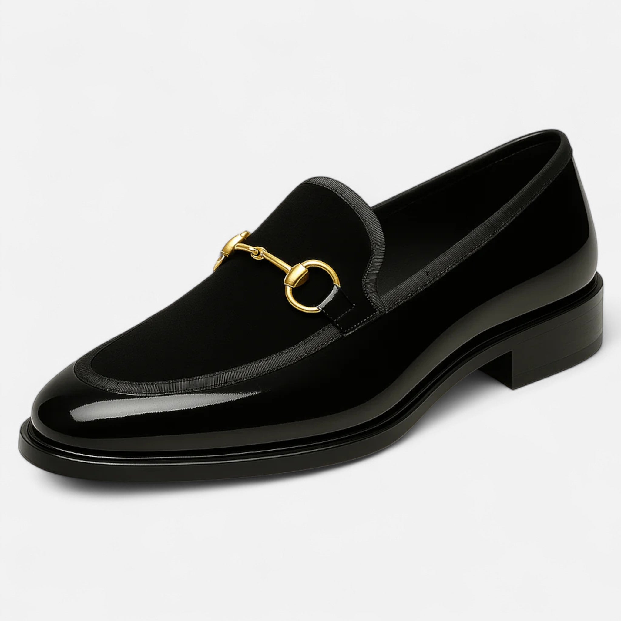 ValantoMode | Men’s Italian Leather Black Loafers