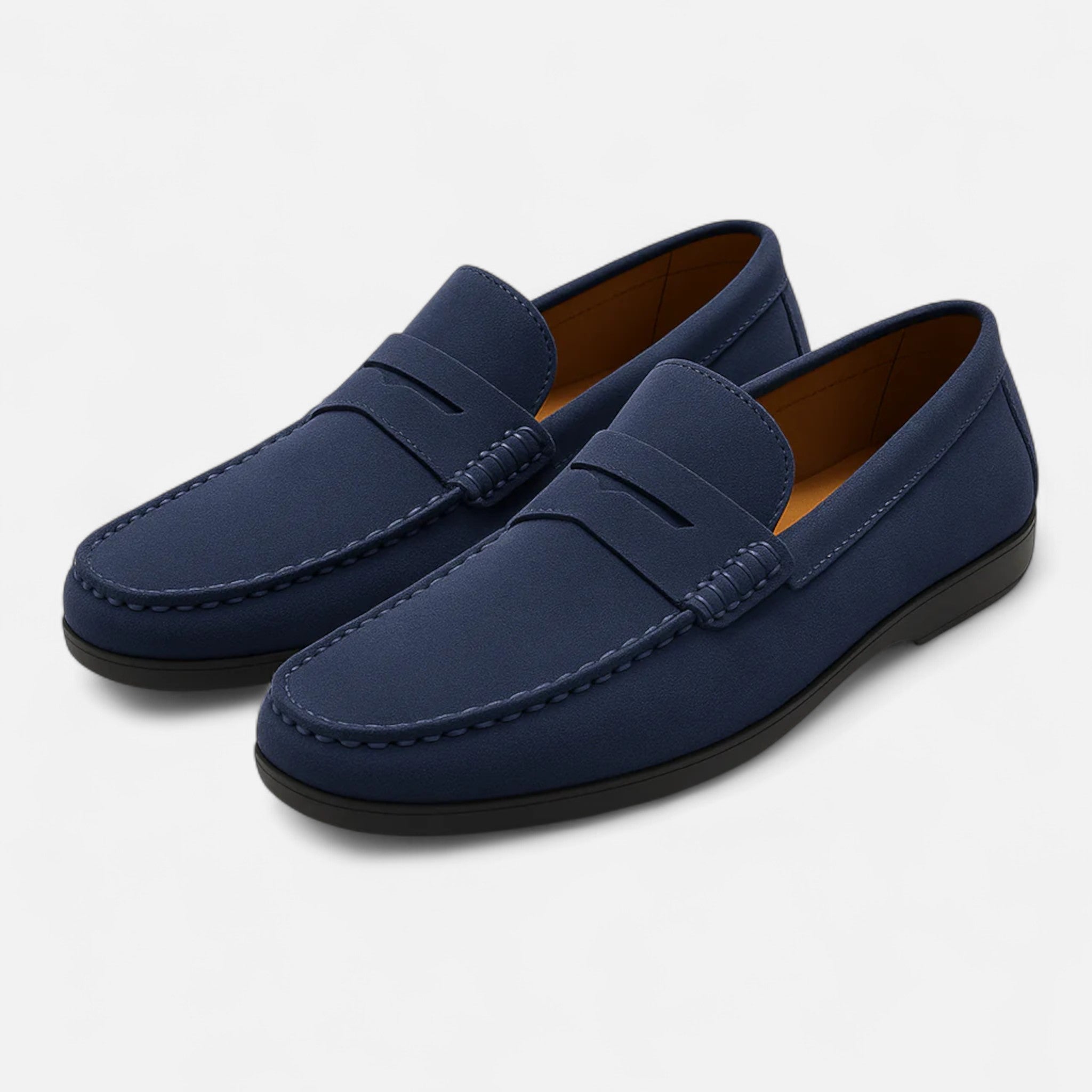 ValantoMode | Men’s Suede Slip-On Loafers