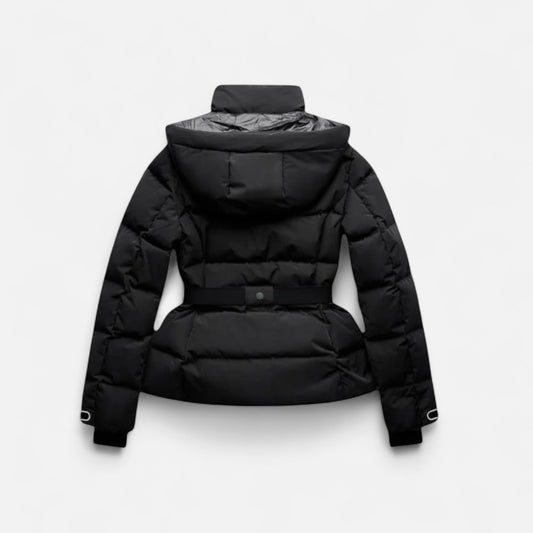 Valantomode | Women’s Belted Water-Resistant Puffer Jacket