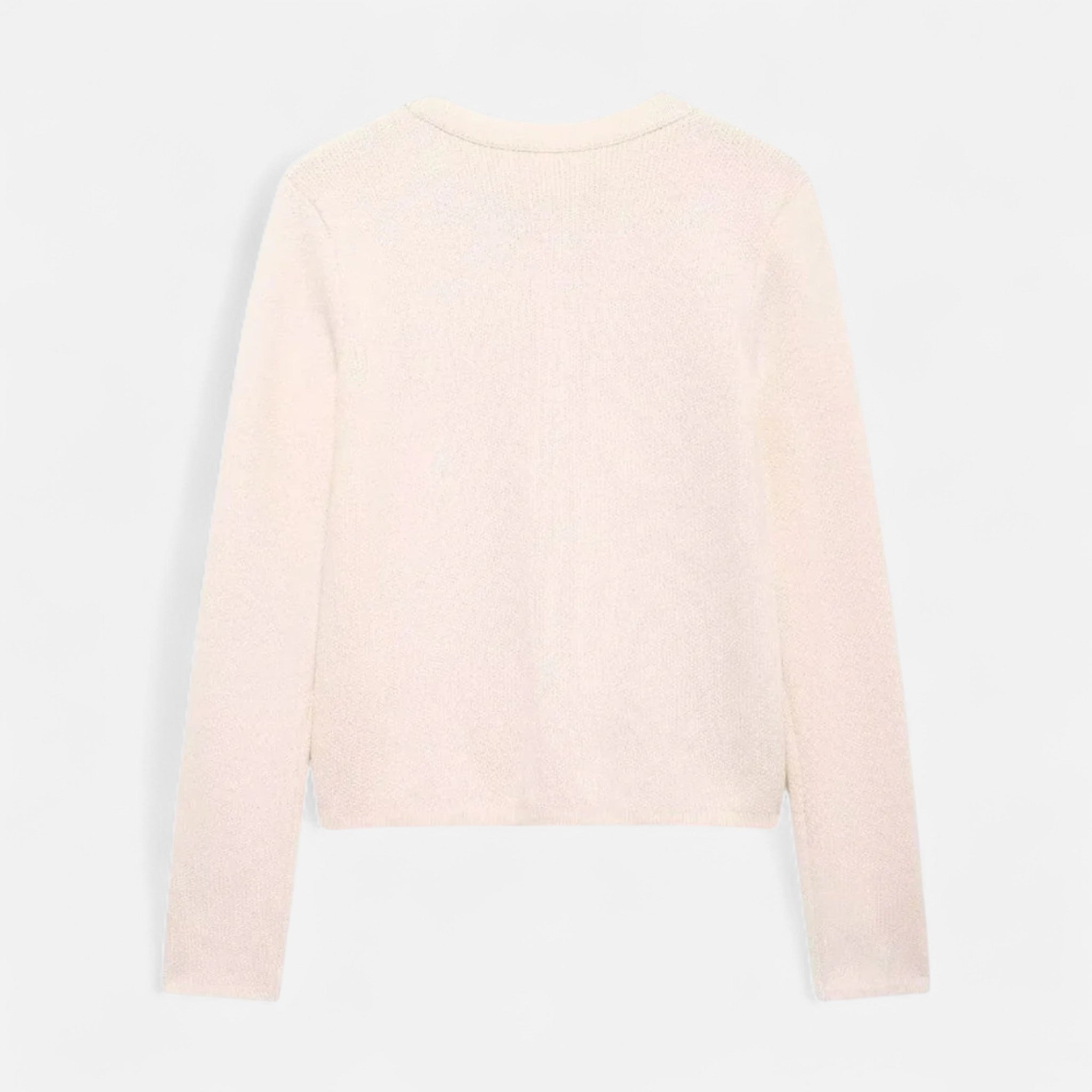 ValantoMode | Women’s Soft Knit Cardigan with Golden Buttons