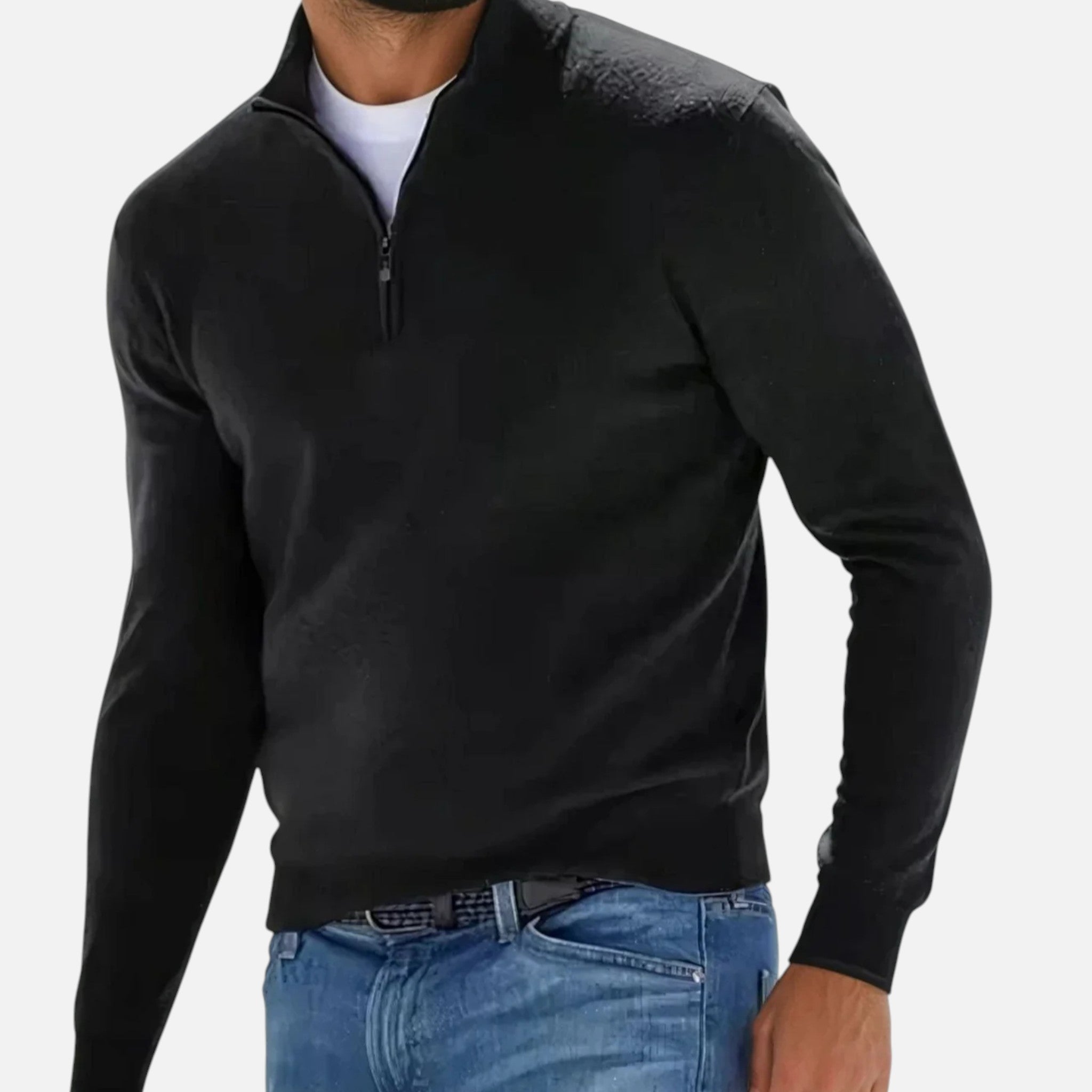 ValantoMode | Men’s Half-Zip Casual Jumper