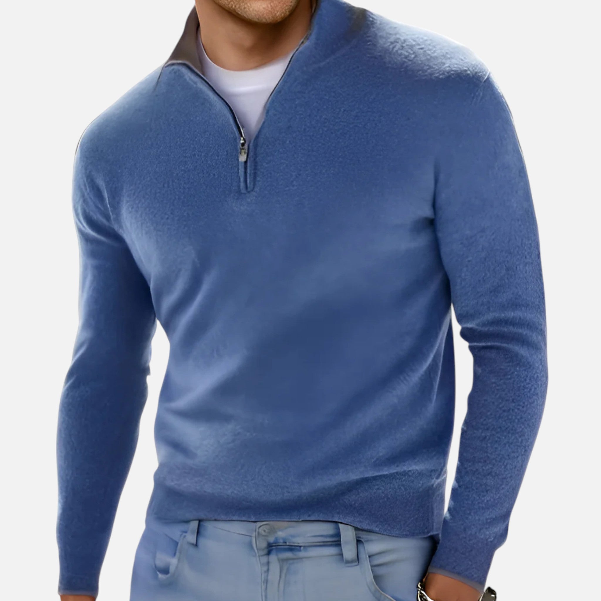 ValantoMode | Men’s Half-Zip Casual Jumper