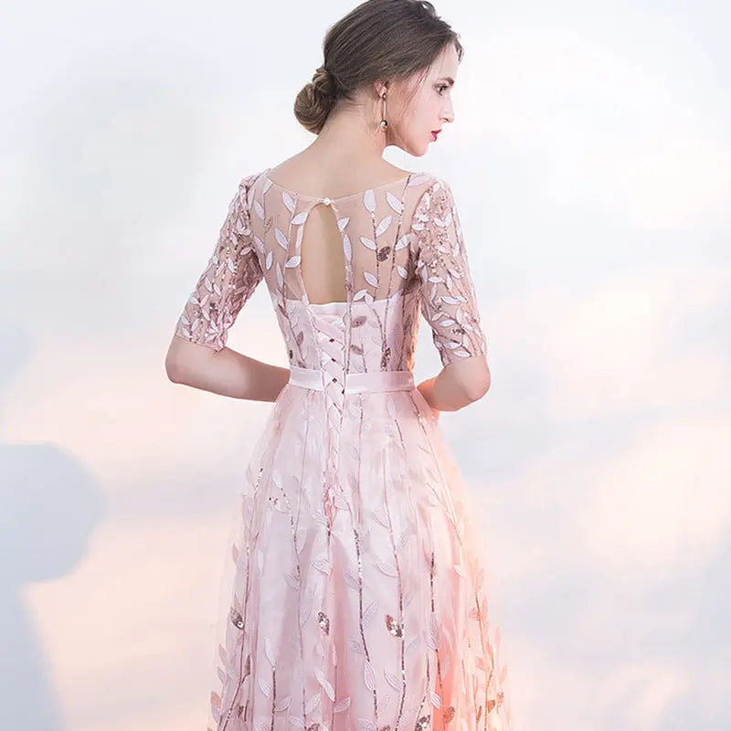 Valantomode | Stylish Round Neck Dress Perfect for Summer Outings