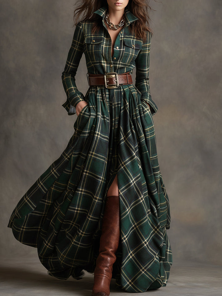 Valantomode | Chic Belted Dress for Effortless Everyday Style