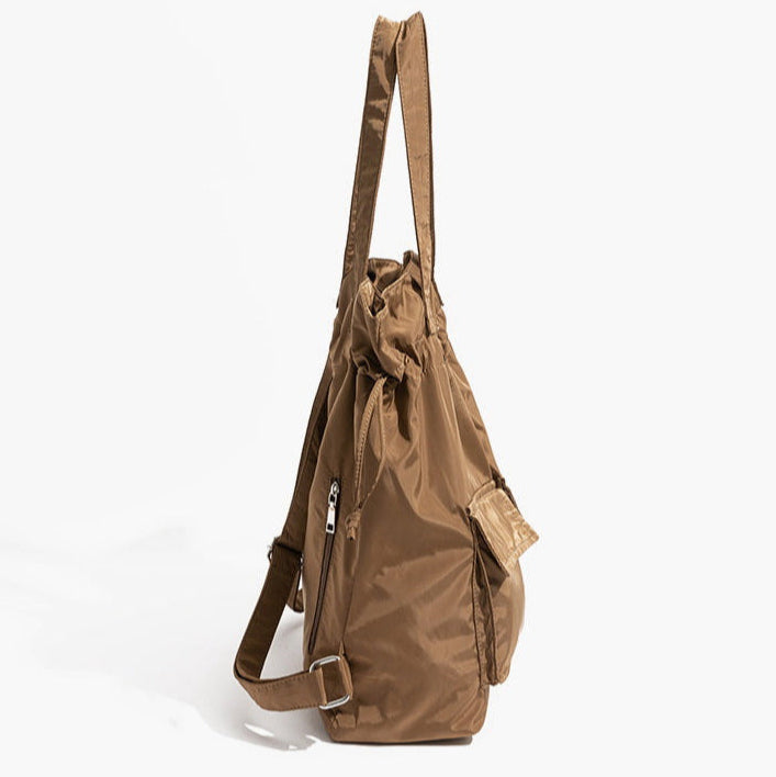 Valantomode | Nimbus Hybrid Garrison – Premium Water-Resistant Nylon 2-in-1 Backpack Tote