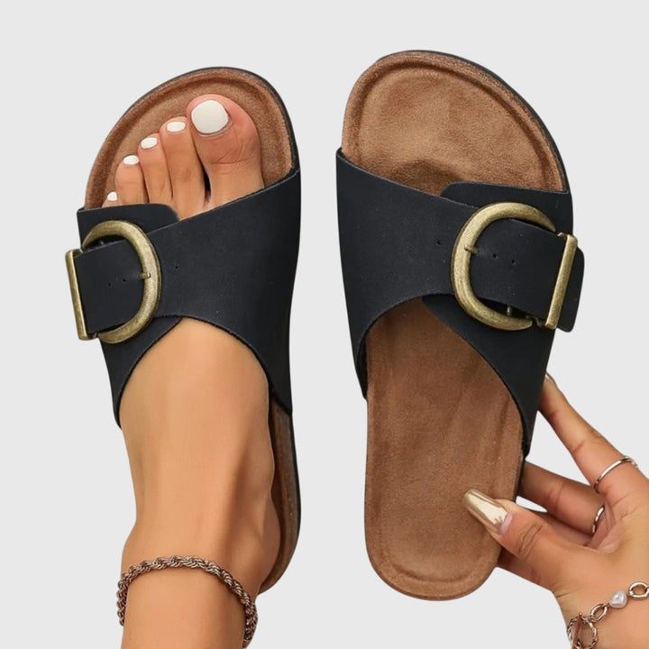 Valantomode | Slip-On Sandals with Comfort Fit