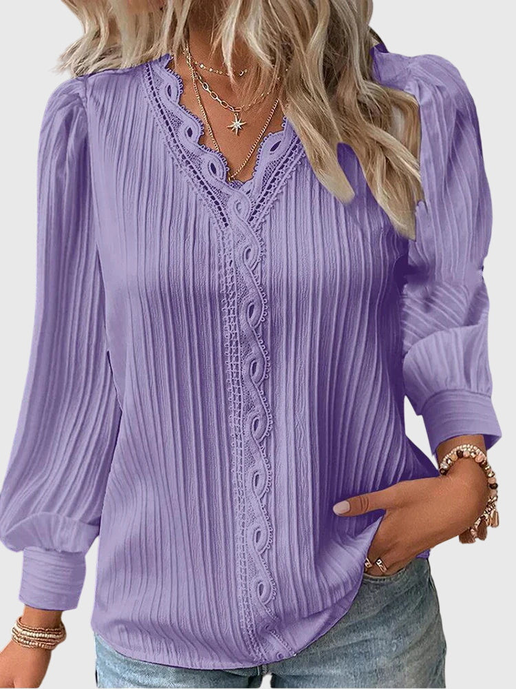 Valantomode | Blouse Pullover Elegant Design