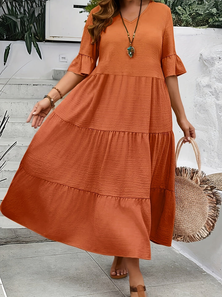 Valantomode | Dress with Graceful Flow