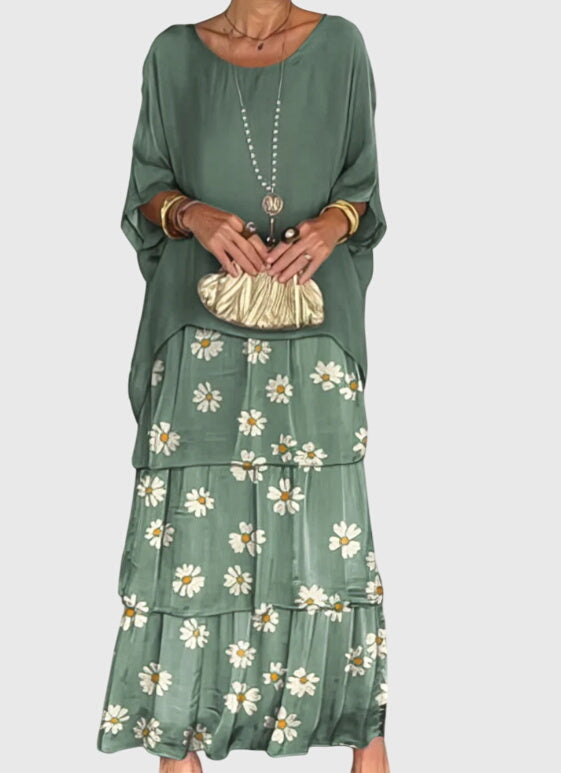 Valantomode | Graceful Long Dress for Effortless Chic Style