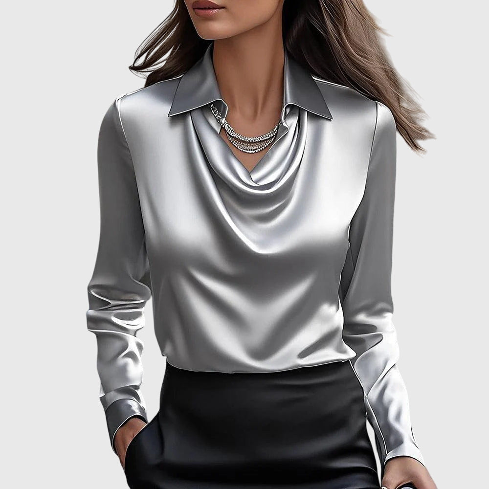 Valantomode | Blouse Satin Elegant