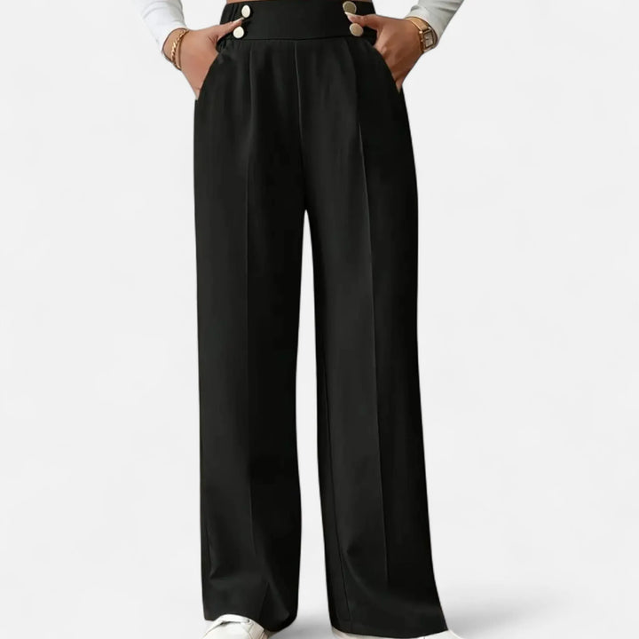Valantomode | Women’s Chic High-Waisted Office Trousers