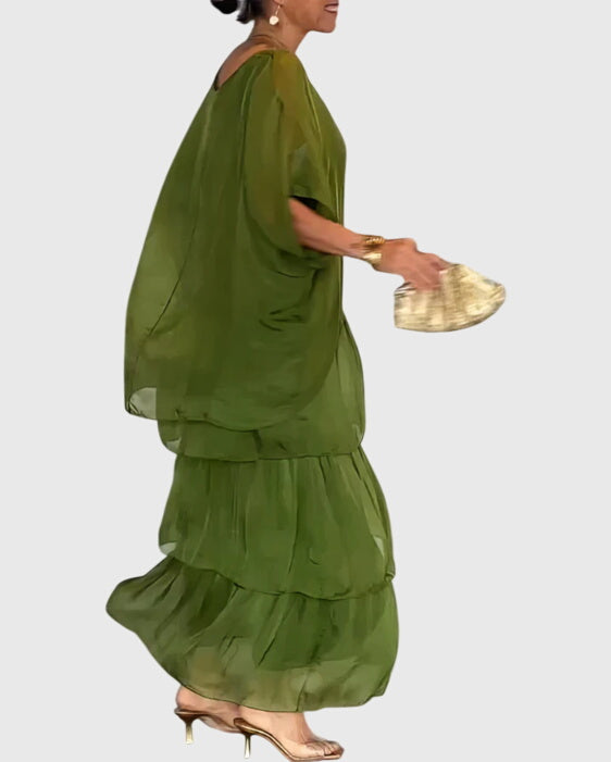 Valantomode | Graceful Long Dress for Effortless Chic Style