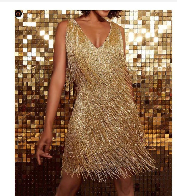 Valantomode | Vibrant Holiday Dress Ideal for Celebrations and Parties