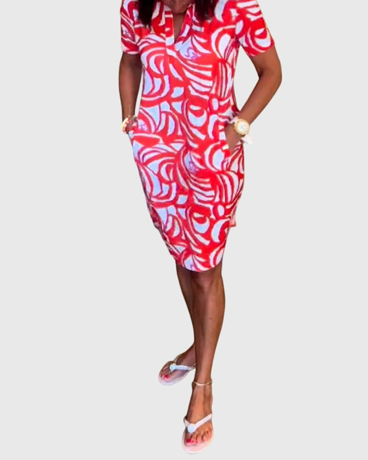 Valantomode | Stylish Street Chic Dress for Effortless Everyday Wear
