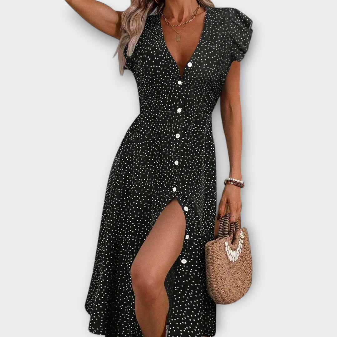 Valantomode | A-Line Dress Perfect for Elegant Evening Events