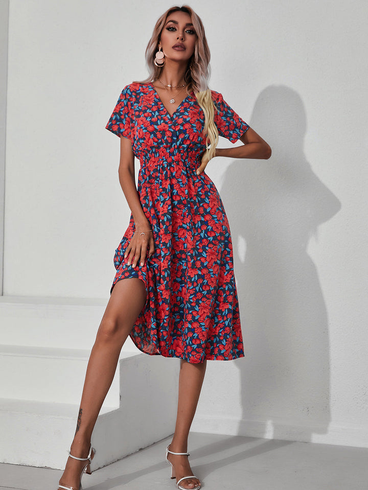 Valantomode | Chic Floral Dress for Rent Perfect for Any Event