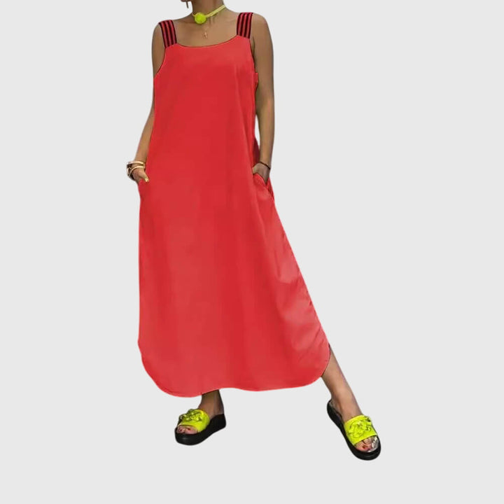 Valantomode | Chic Summer Dress for Casual Outdoor Gatherings