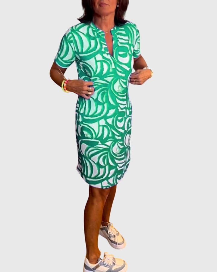 Valantomode | Stylish Street Chic Dress for Effortless Everyday Wear