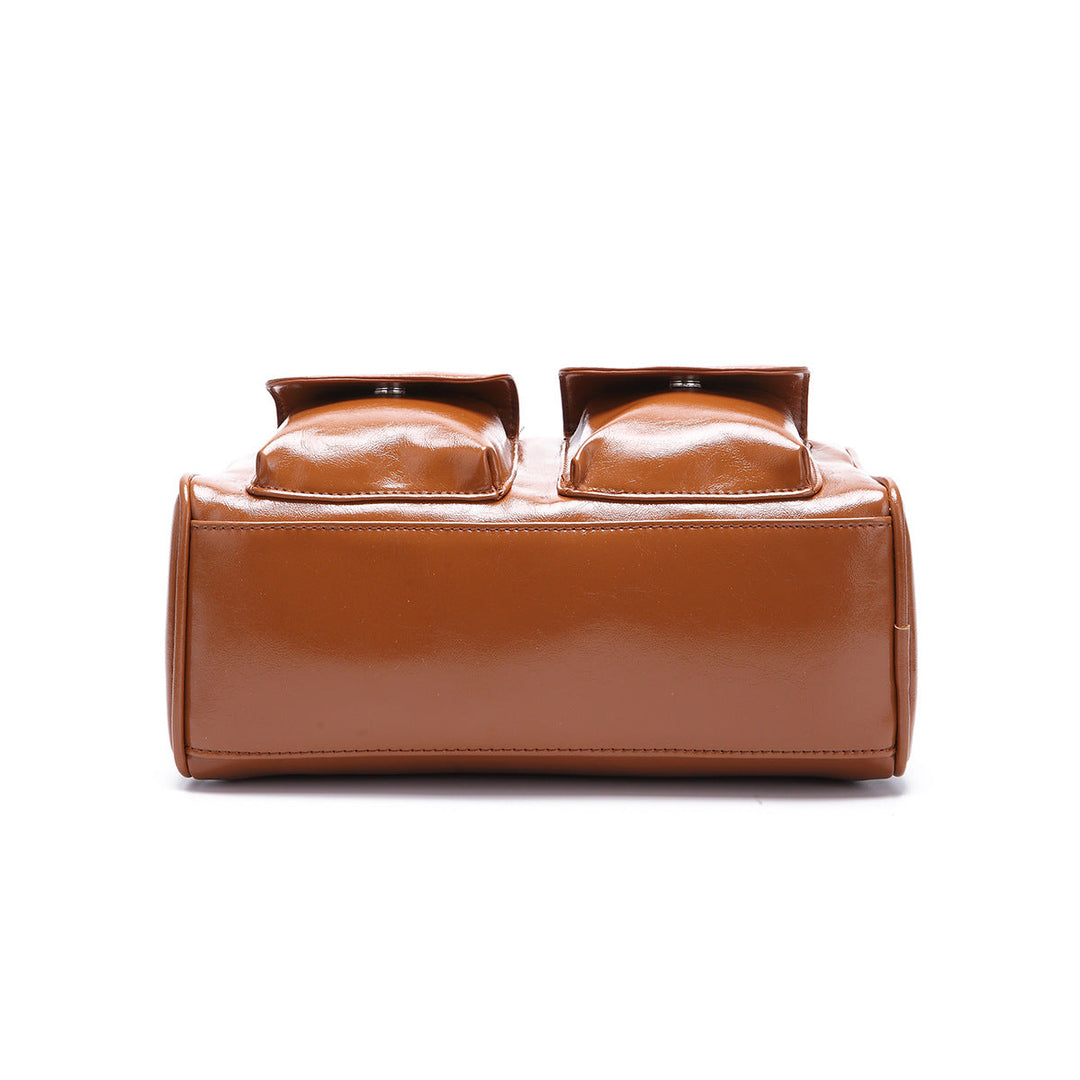 Valantomode | Linear Archival Baguette – Premium Vegan Leather Vintage-Style Shoulder Bag