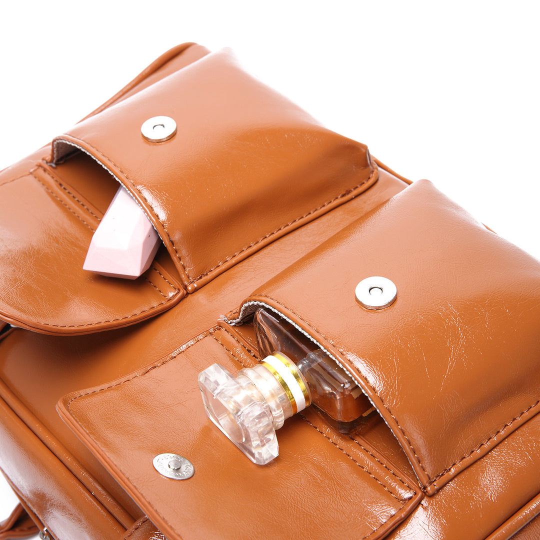 Valantomode | Linear Archival Baguette – Premium Vegan Leather Vintage-Style Shoulder Bag