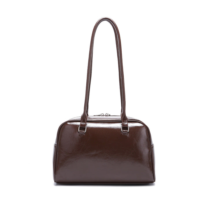 Valantomode | Linear Archival Baguette – Premium Vegan Leather Vintage-Style Shoulder Bag