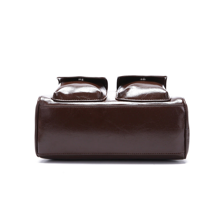 Valantomode | Linear Archival Baguette – Premium Vegan Leather Vintage-Style Shoulder Bag