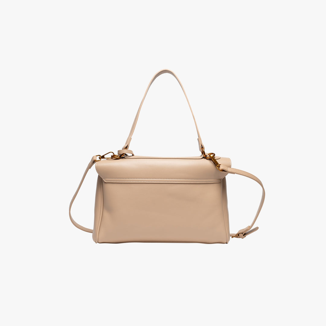 Valantomode | Apex Commuter Garrison – Premium Vegan Leather Structured Tote with Gold-Tone Turn-Lock