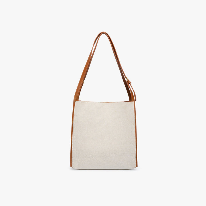 Valantomode | Odyssey Square Garrison – Premium Textured Canvas & Vegan Leather Business Tote