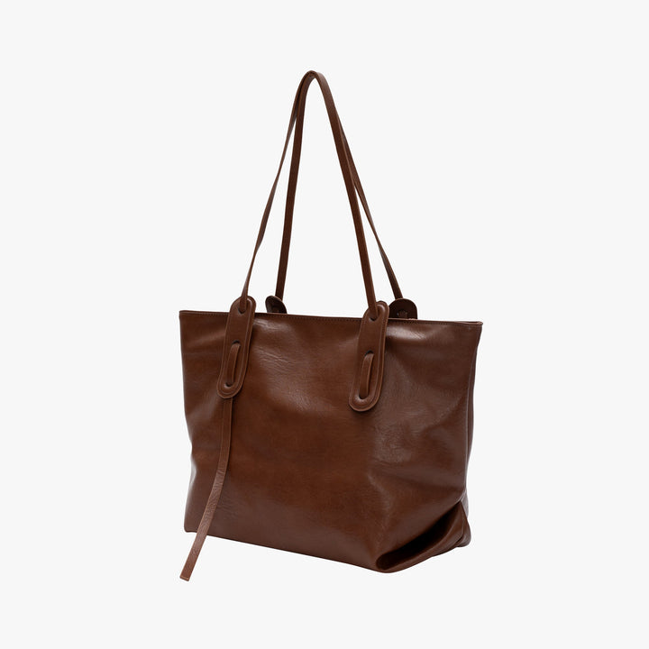 Valantomode | Aspen Horizon Tote – Premium Vegan Leather Large Professional Shoulder Bag