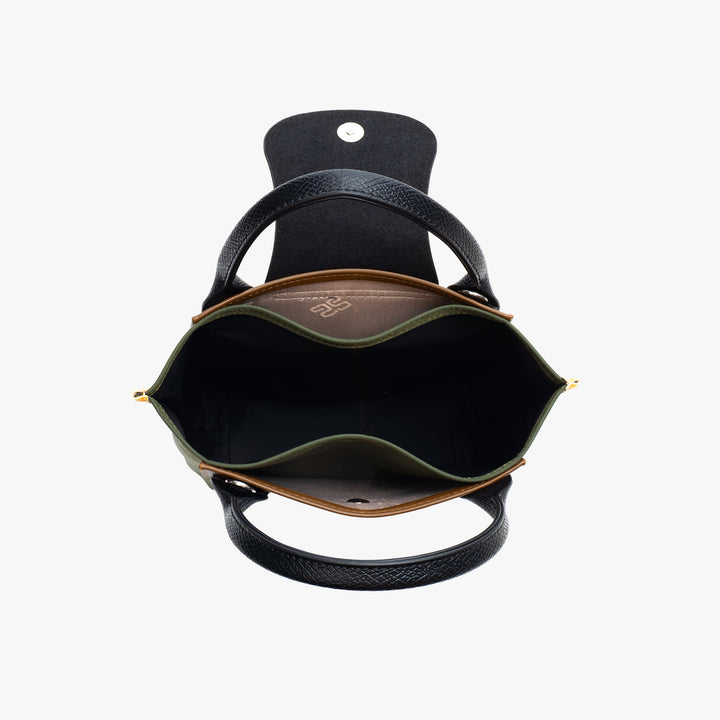 Valantomode | Nimbus Midi Garrison – Upcycled Nylon & Vegan Leather 2-in-1 Tech Tote
