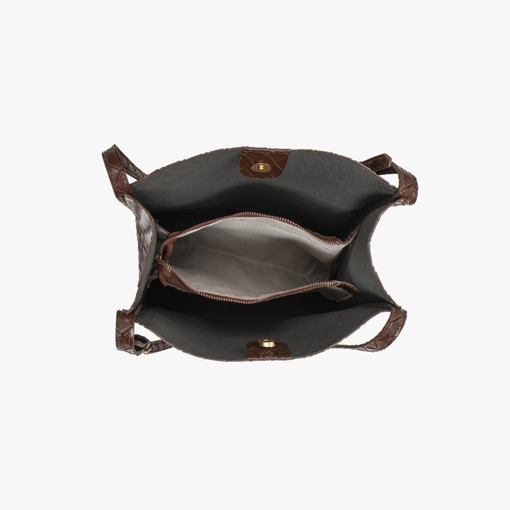 Valantomode | The ‘Aurelius’ Veridian Sovereign Monolith – Women's Premium Vegan Leather Executive Tote