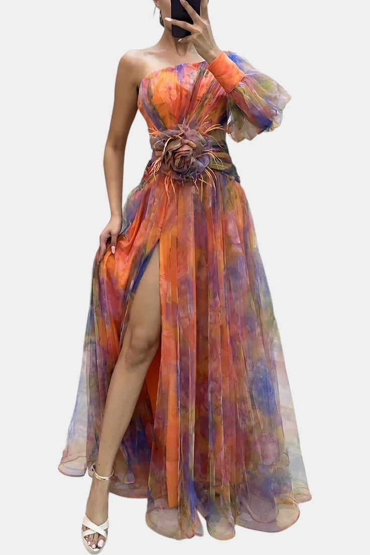 Valantomode | Chic Long Dress for Stylish Events and Gatherings