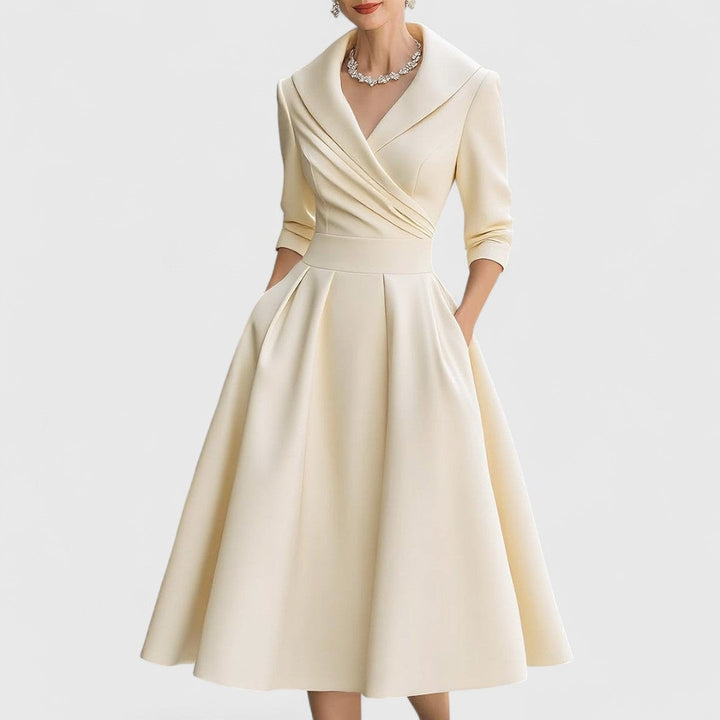 Valantomode | Chic Midi Dress for Women’s Day and Night Out Events