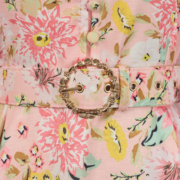 Valantomode | Chic Printed Mini Dress for Effortless Style