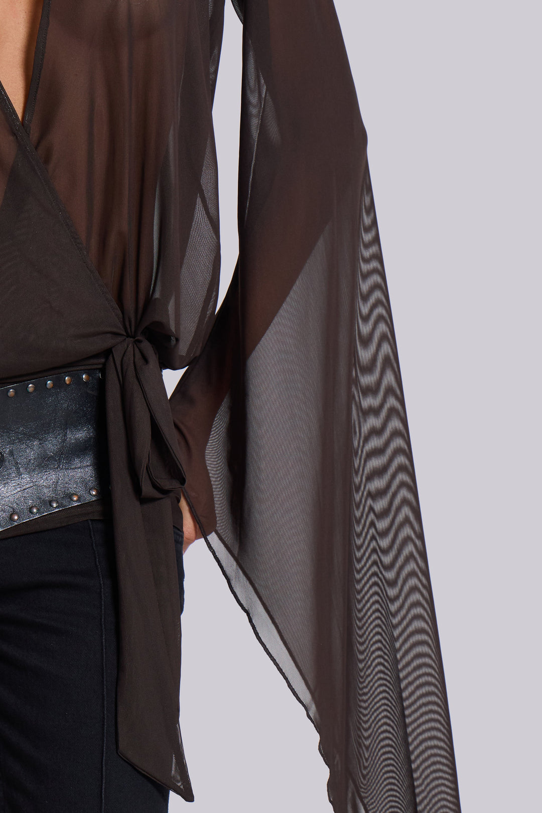 Valantomode | Brown Plunge Mini Dress for Trendy Night Out