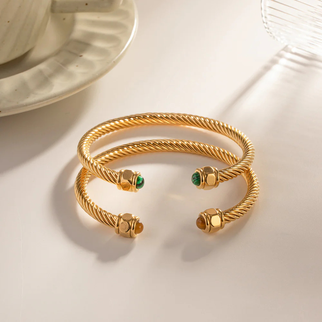 Valantomode | Gold Plated Bangle for Women – Ladies Jewelry