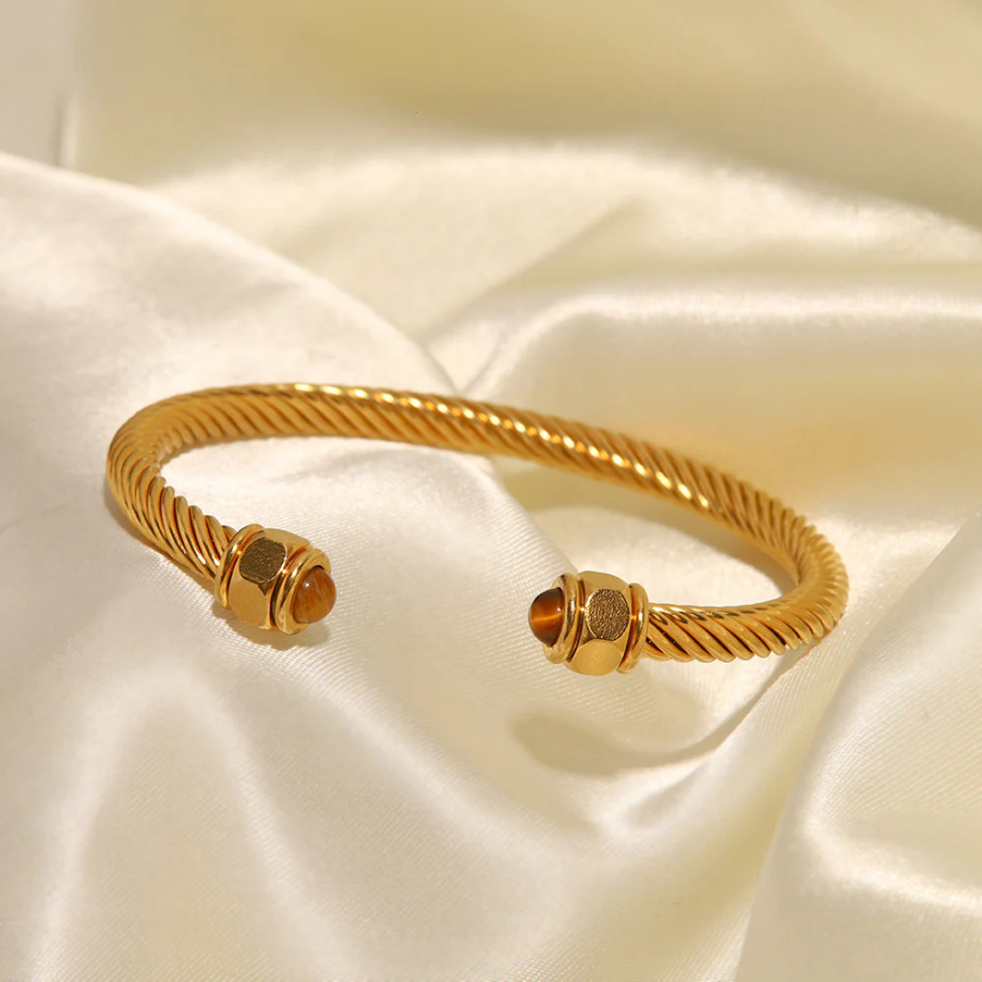 Valantomode | Gold Plated Bangle for Women – Ladies Jewelry