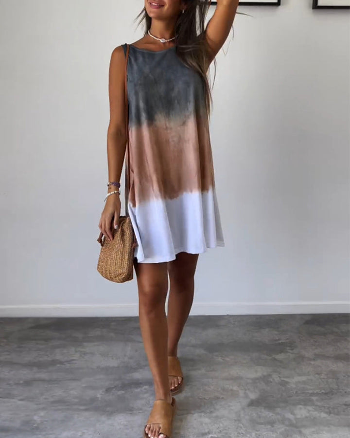 Valantomode | Dress with Gradient Style