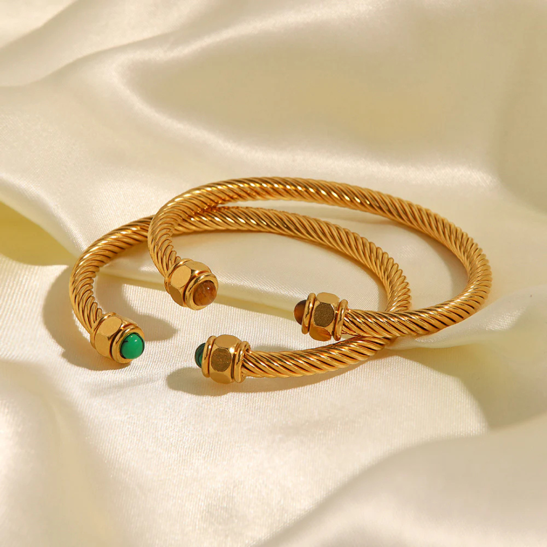 Valantomode | Gold Plated Bangle for Women – Ladies Jewelry
