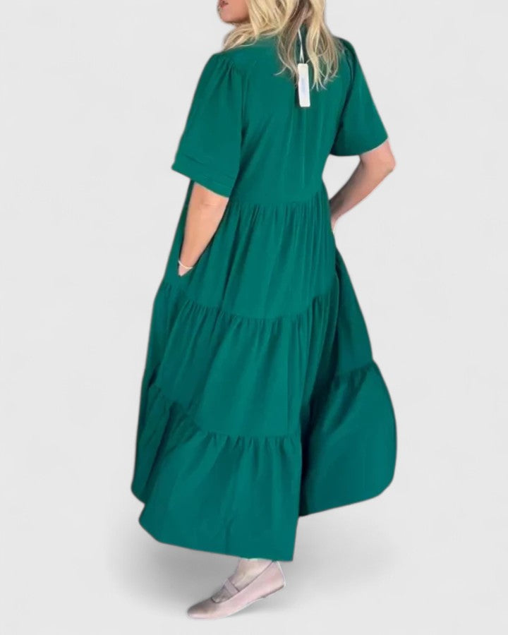 Valantomode | Chic Maxi Dress for Effortless Evening Elegance