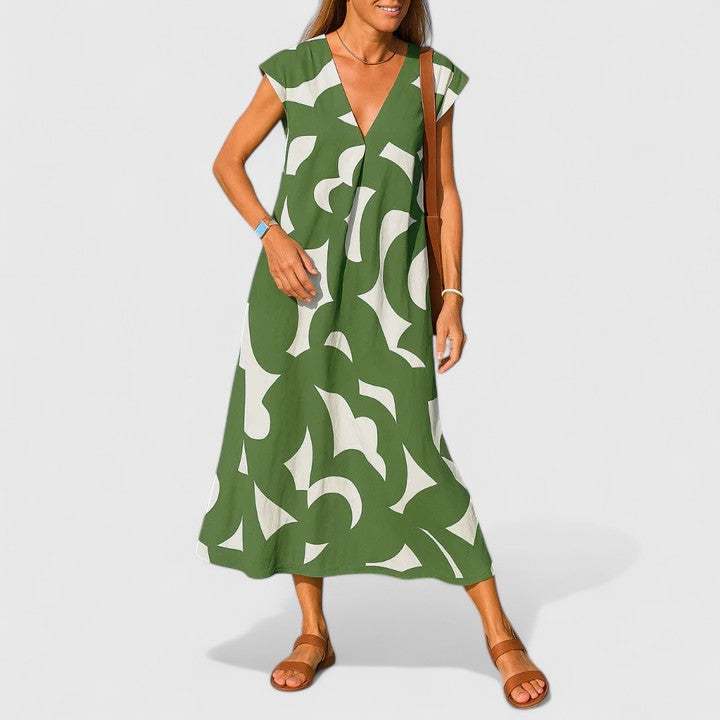 Valantomode | Chic Maxi Dress Ideal for Formal Gatherings and Events