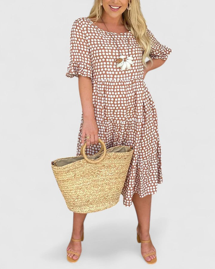 Valantomode | Chic and Breezy Summer Dress for Effortless Style