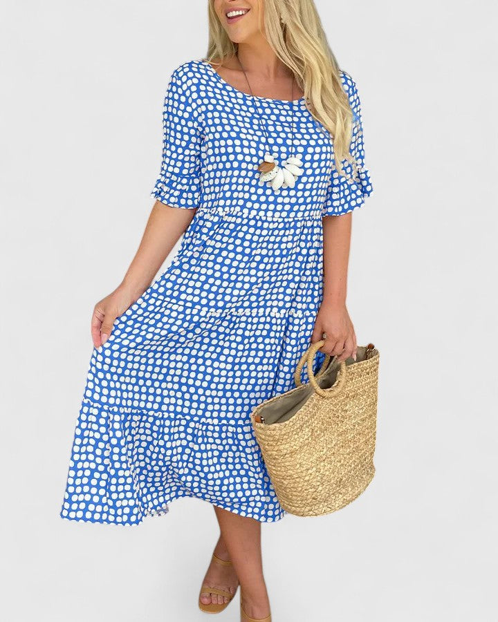 Valantomode | Chic and Breezy Summer Dress for Effortless Style