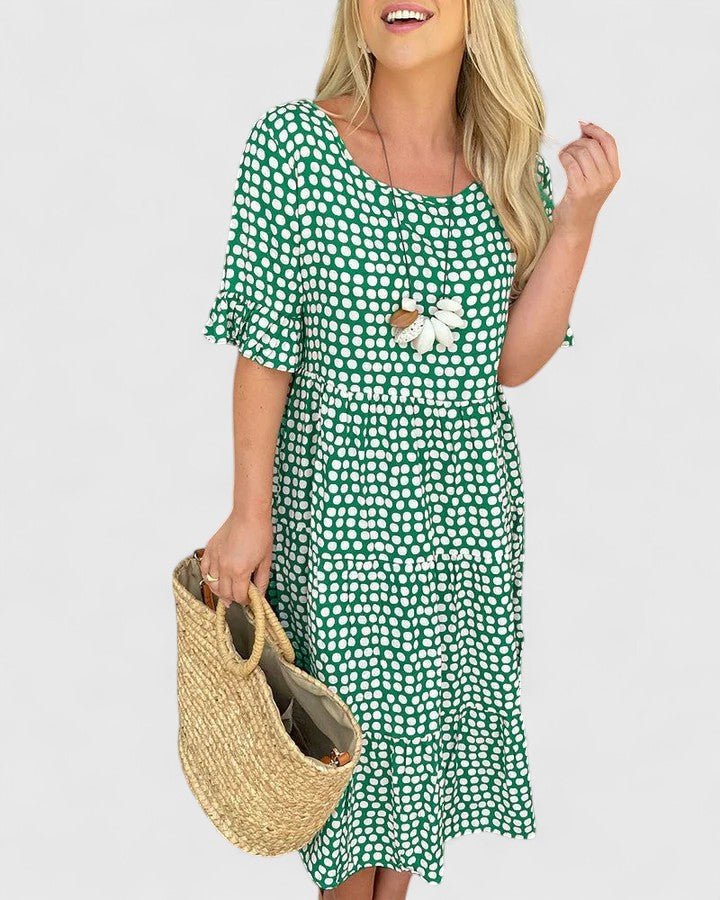 Valantomode | Chic and Breezy Summer Dress for Effortless Style